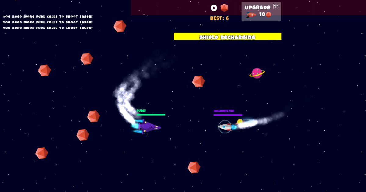 Booster.space — Play Booster.space at iogames.fun