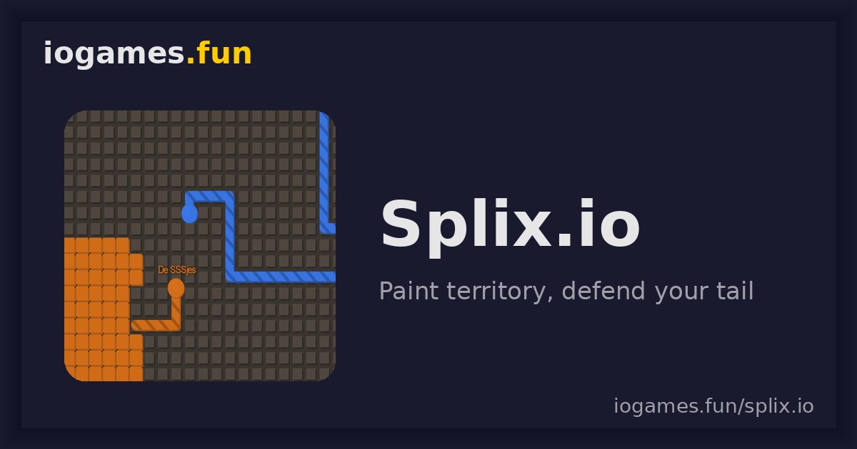 Splix Splix.io — Play Splix.io at iogames.fun